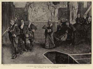Les funérailles de M. Gladstone